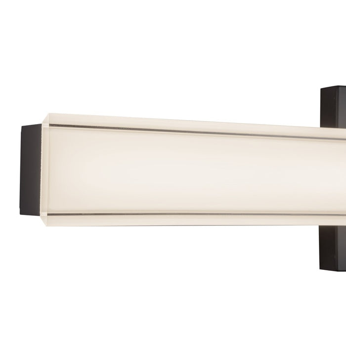 Kuzco Garland 24" Black Dimmable LED Wall Sconce, Black