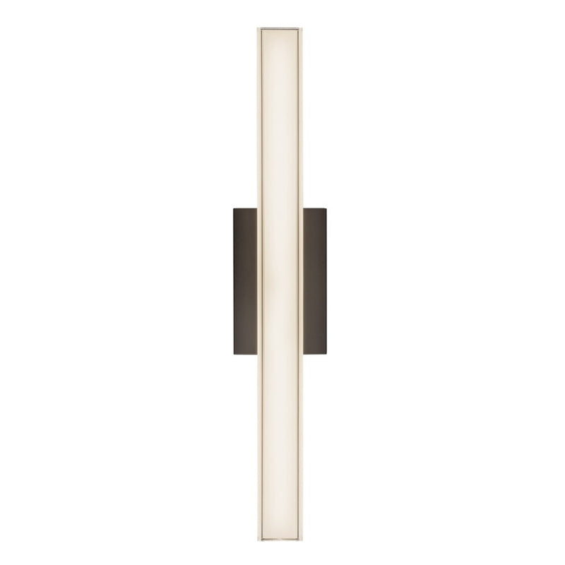 Kuzco Garland 24" Black Dimmable LED Wall Sconce, Black