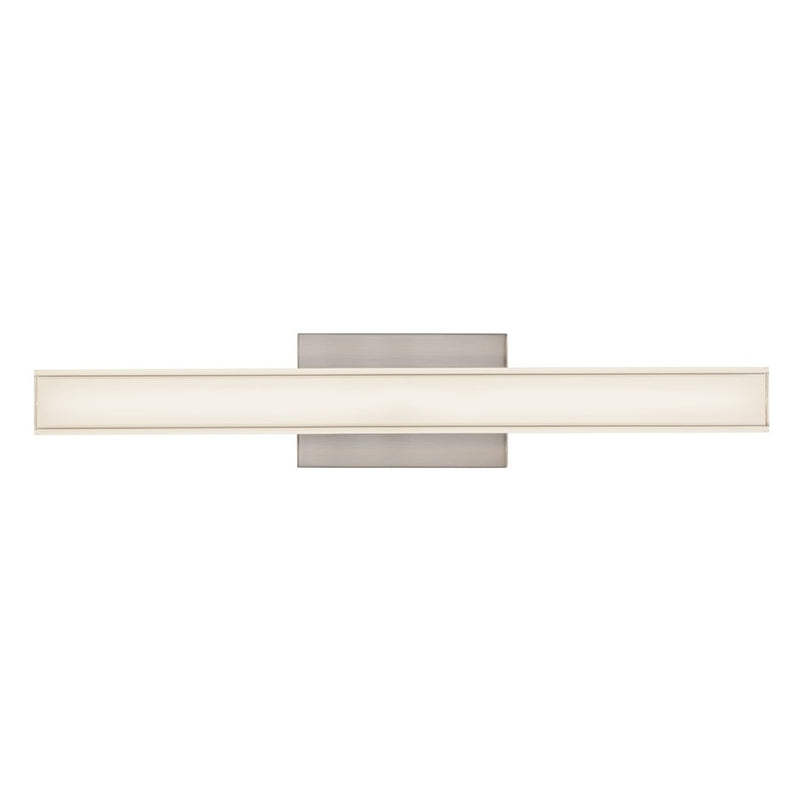 Kuzco Garland 24" Slvr Dim LED Wall Sconce, Brushed Nickel - WS24-040-BN