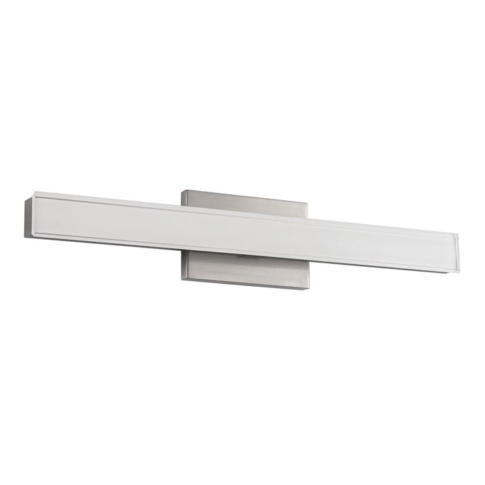 Kuzco Garland 24" Silver Dimmable LED Wall Sconce, Brushed Nickel