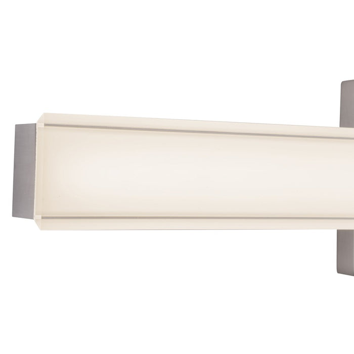Kuzco Garland 24" Silver Dimmable LED Wall Sconce, Brushed Nickel