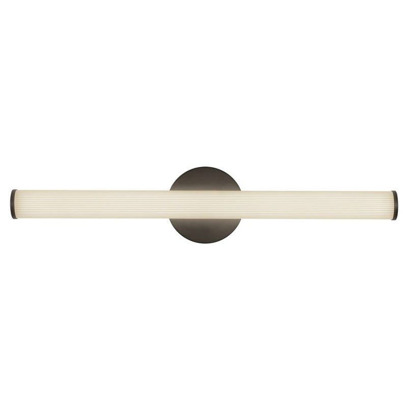 Kuzco Vire 24" Blk Dim LED Wall Sconce, Blk - WS24-044-BK
