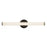 Kuzco Tectra 24" Blk Dim LED Wall Sconce, Blk - WS24-044A-BK