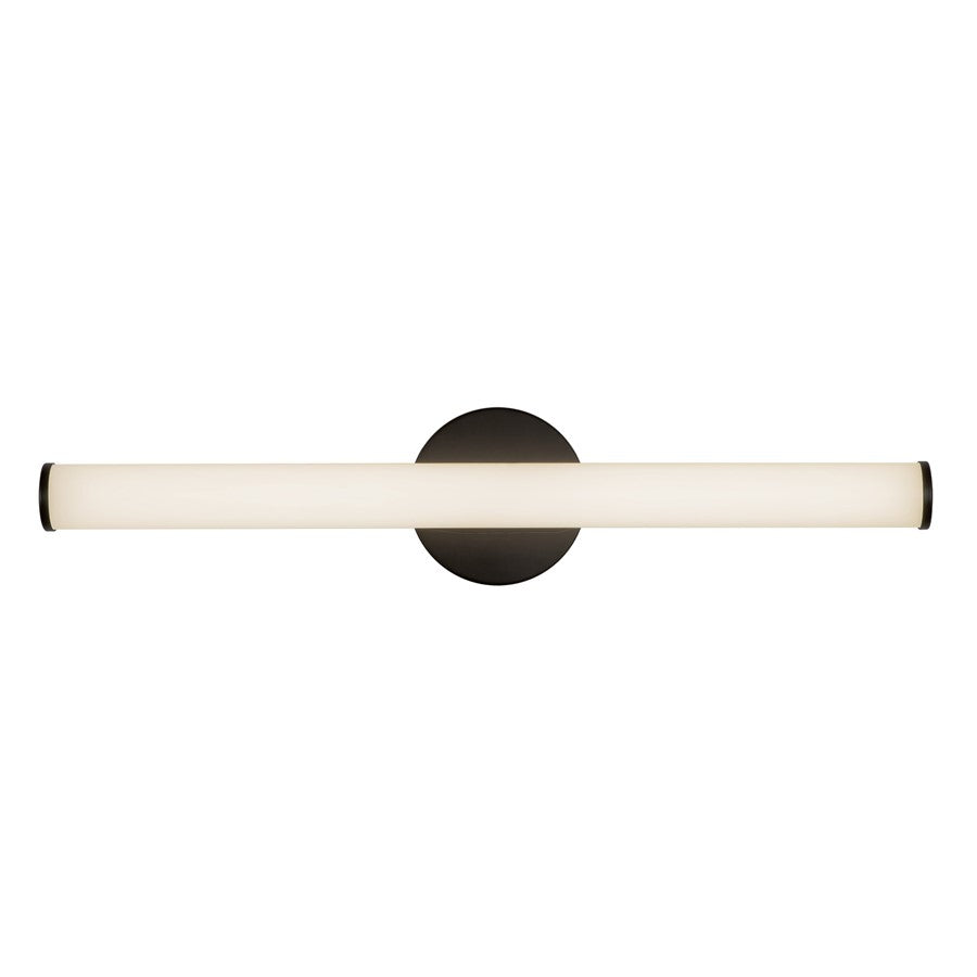 Kuzco Tectra 24" Blk Dim LED Wall Sconce, Blk - WS24-044A-BK