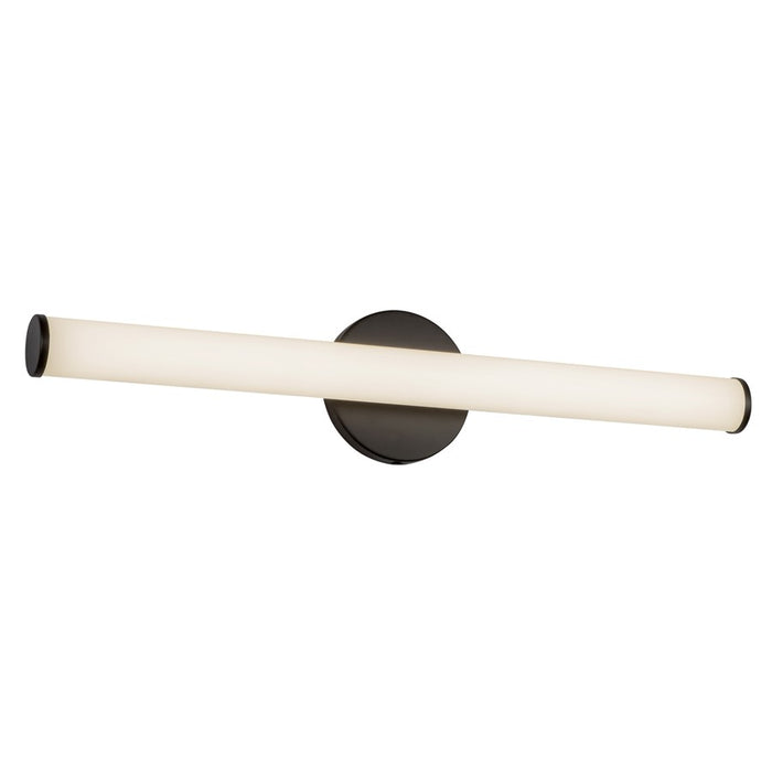 Kuzco Tectra 24" Black Dimmable LED Wall Sconce, Black