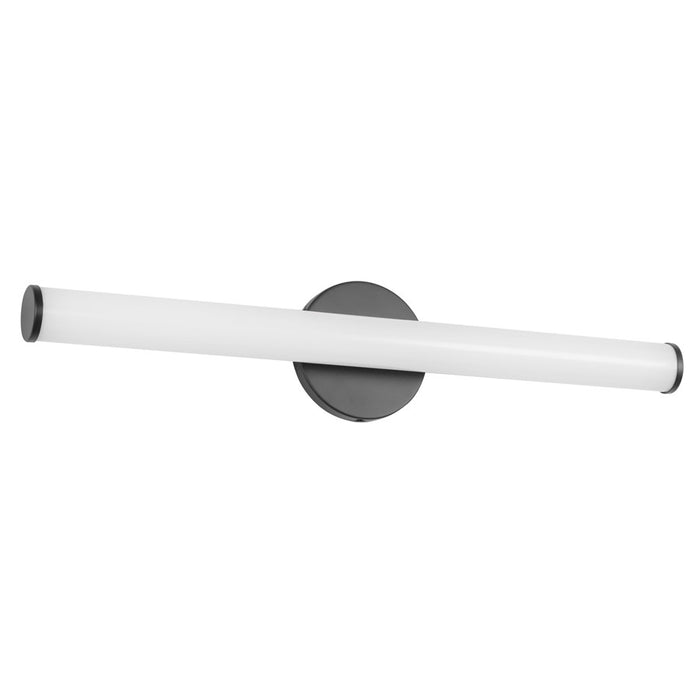 Kuzco Tectra 24" Black Dimmable LED Wall Sconce, Black