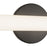 Kuzco Tectra 24" Black Dimmable LED Wall Sconce, Black
