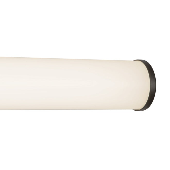 Kuzco Tectra 24" Black Dimmable LED Wall Sconce, Black