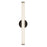 Kuzco Tectra 24" Black Dimmable LED Wall Sconce, Black