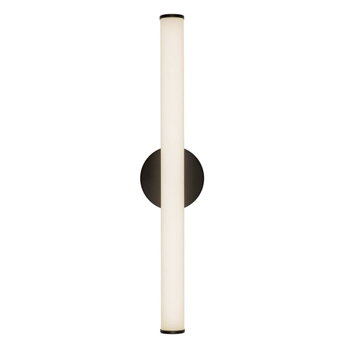 Kuzco Tectra 24" Black Dimmable LED Wall Sconce, Black