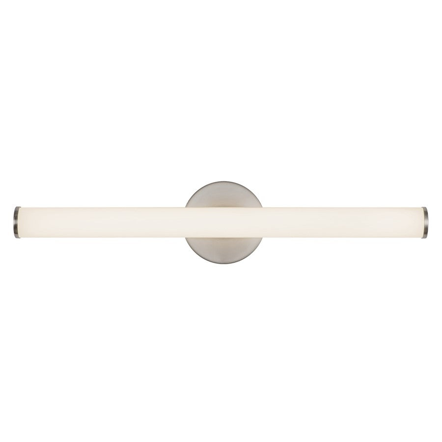 Kuzco Tectra 24" Slvr Dim LED Wall Sconce, Brushed Nickel - WS24-044A-BN