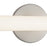 Kuzco Tectra 24" Silver Dimmable LED Wall Sconce, Brushed Nickel
