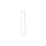 Kuzco Swivel 24in 1-Light LED Wall Sconce | Modern White and Frosted Acrylic | Living Room & Hallway Accent Light | Model WS24324-WH