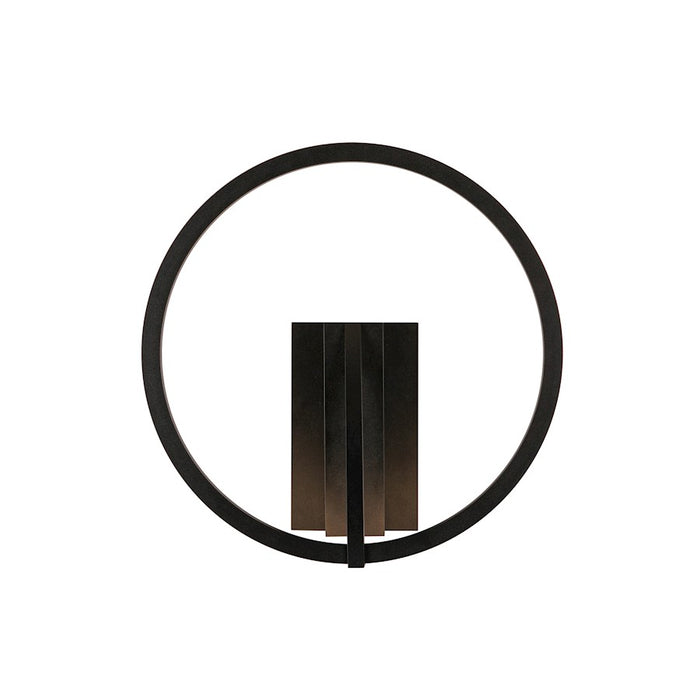 Kuzco Roda 12" Wall Sconce, Black - WS27713-BK-3WCCT-UNV