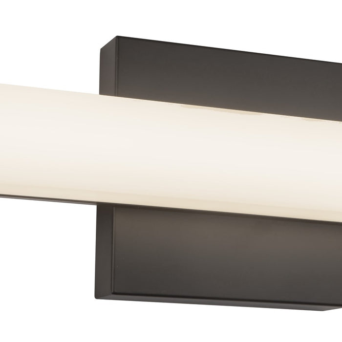 Kuzco Geri 30" Black Dimmable LED Wall Sconce, Black