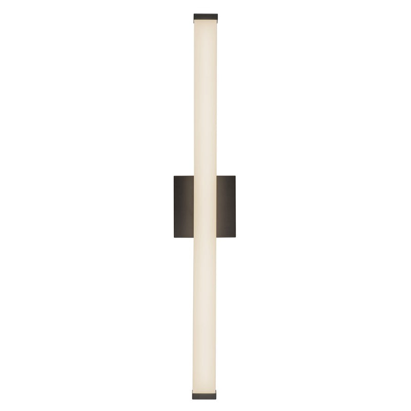 Kuzco Geri 30" Black Dimmable LED Wall Sconce, Black