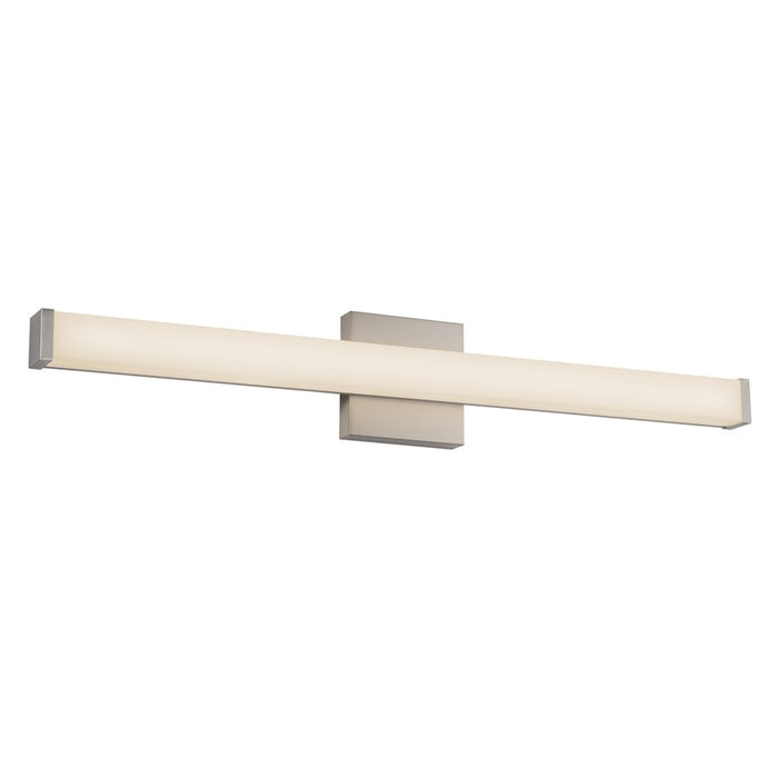 Kuzco Geri 30" Silver Dimmable LED Wall Sconce, Brushed Nickel