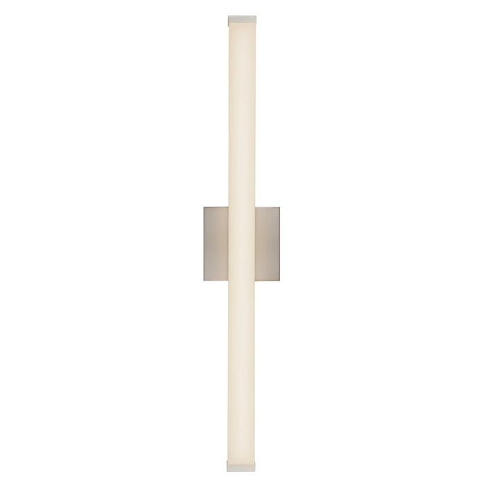 Kuzco Geri 30" Silver Dimmable LED Wall Sconce, Brushed Nickel