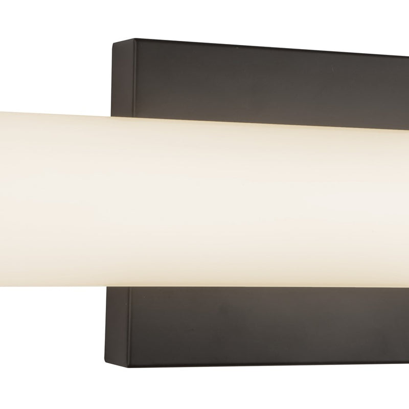 Kuzco Rico 30" Black Dimmable LED Wall Sconce, Black