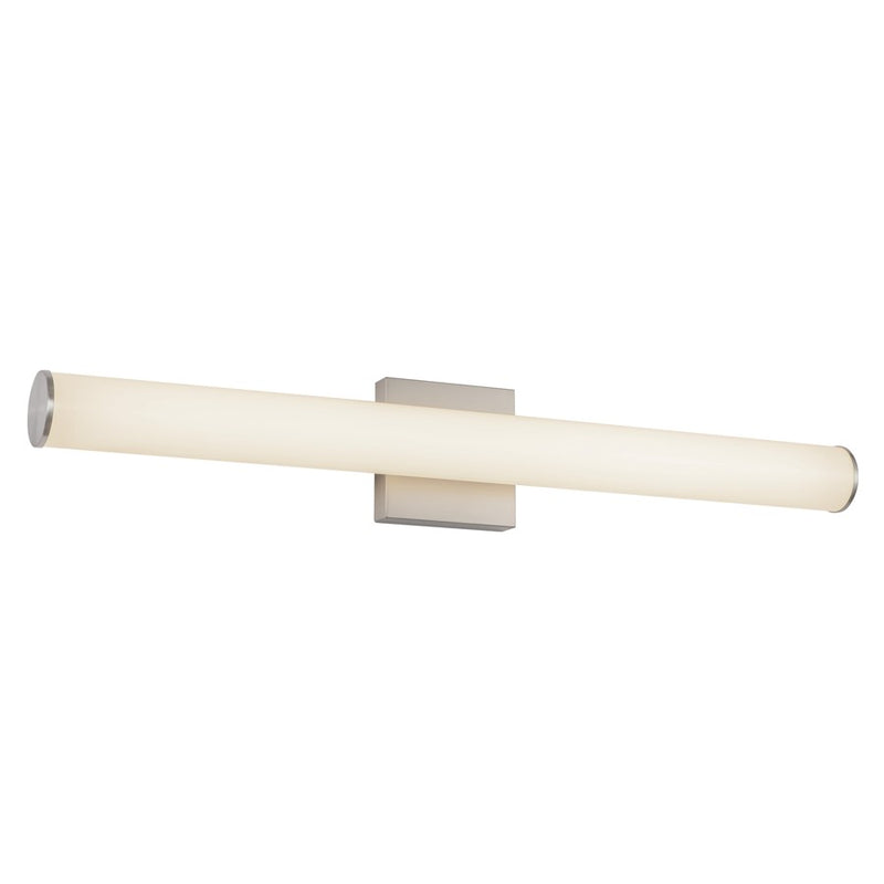Kuzco Rico 30" Silver Dimmable LED Wall Sconce, Brushed Nickel
