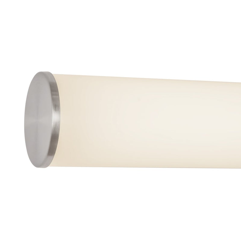 Kuzco Rico 30" Silver Dimmable LED Wall Sconce, Brushed Nickel