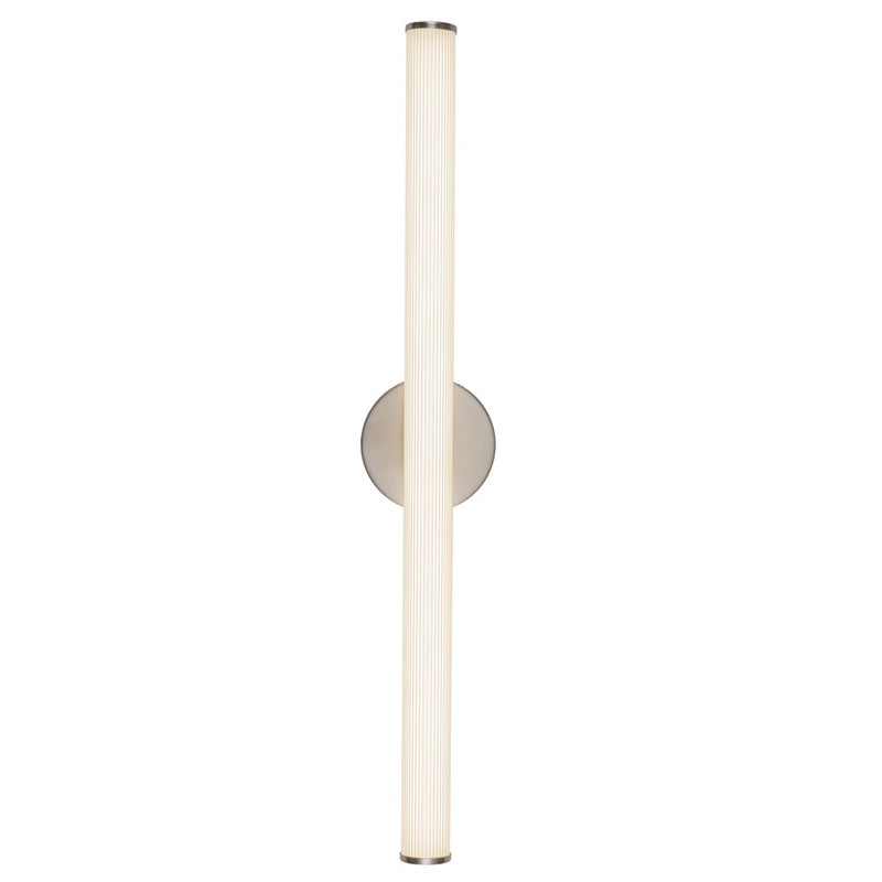Kuzco Vire 30" Silver Dimmable LED Wall Sconce, Brushed Nickel