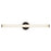 Kuzco Tectra 30" Blk Dim LED Wall Sconce, Blk - WS30-044A-BK