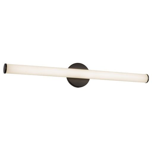 Kuzco Tectra 30" Black Dimmable LED Wall Sconce, Black