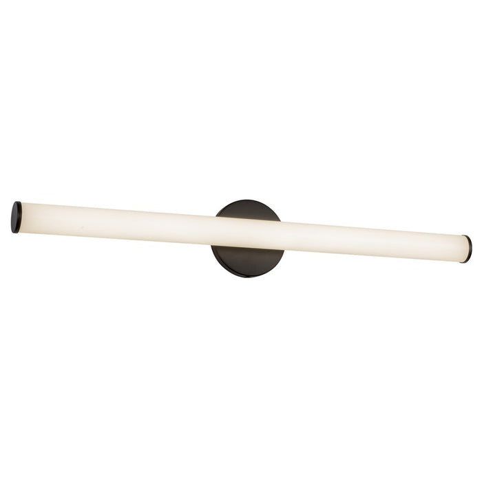 Kuzco Tectra 30" Black Dimmable LED Wall Sconce, Black