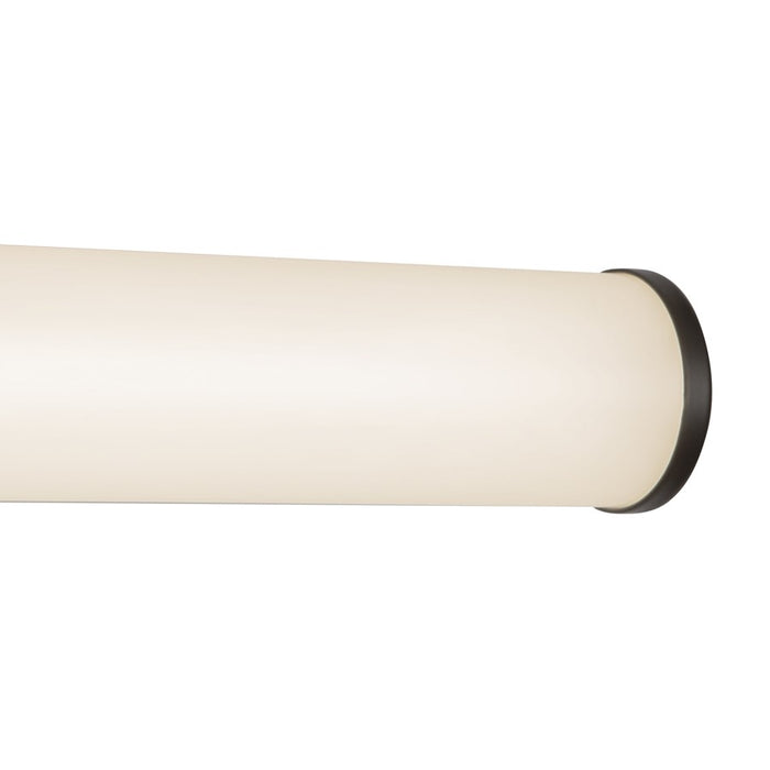 Kuzco Tectra 30" Black Dimmable LED Wall Sconce, Black