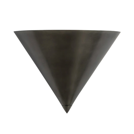 Kuzco Versus 8" Aged Steel Wall Sconce, Aged Steel - WS341108STA