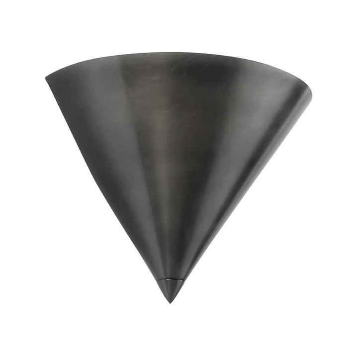 Kuzco Versus 8" Aged Steel Wall Sconce, Aged Steel