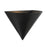 Kuzco Versus 8" Black Wall Sconce, Urban Bronze