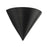 Kuzco Versus 8" Black Wall Sconce, Urban Bronze