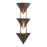 Kuzco Versus 28" Aged Steel Wall Sconce, Aged Steel - WS341328STA