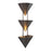 Kuzco Versus 28" Aged Steel Wall Sconce, Aged Steel