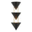 Kuzco Versus 28" Blk Wall Sconce, Urban Brz - WS341328UB