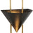 Kuzco Versus 28" Black Wall Sconce, Urban Bronze