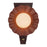 Kuzco Furrow 12" Red Wall Sconce, Burgundy - WS354012BGD
