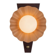 Kuzco Furrow 12" Red Wall Sconce, Peach - WS354012PEC