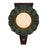 Kuzco Furrow 12" Green Wall Sconce, Pine Green - WS354012PGN