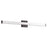 Kuzco Geri 36" Black Dimmable LED Wall Sconce, Black