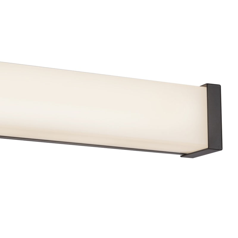 Kuzco Geri 36" Black Dimmable LED Wall Sconce, Black
