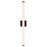 Kuzco Geri 36" Black Dimmable LED Wall Sconce, Black