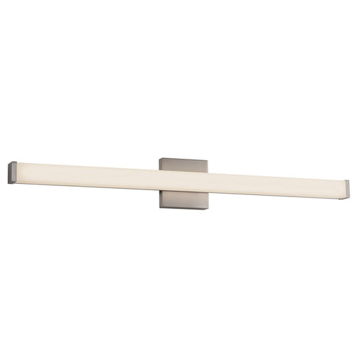 Kuzco Geri 36" Silver Dimmable LED Wall Sconce, Brushed Nickel