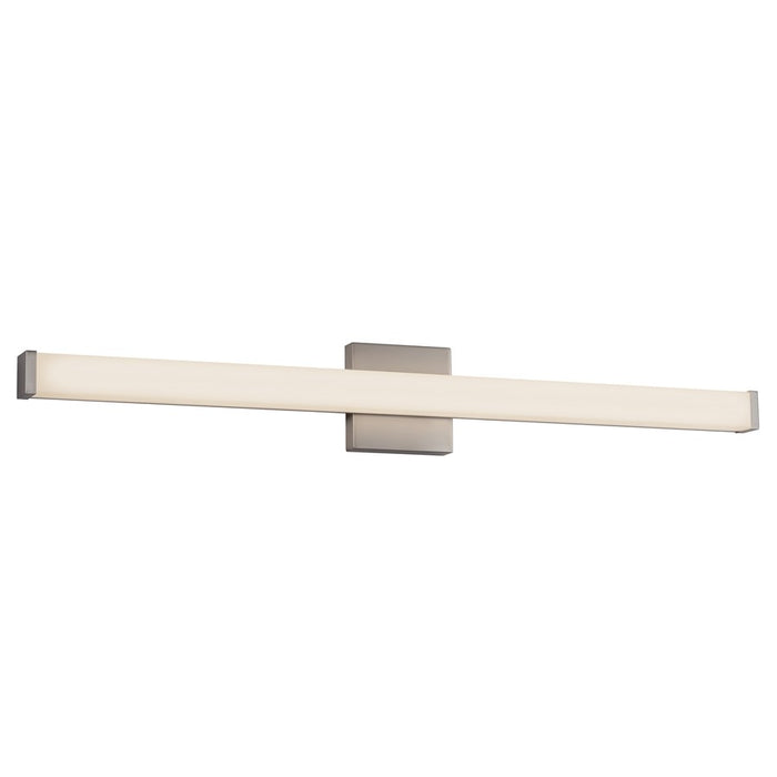 Kuzco Geri 36" Silver Dimmable LED Wall Sconce, Brushed Nickel