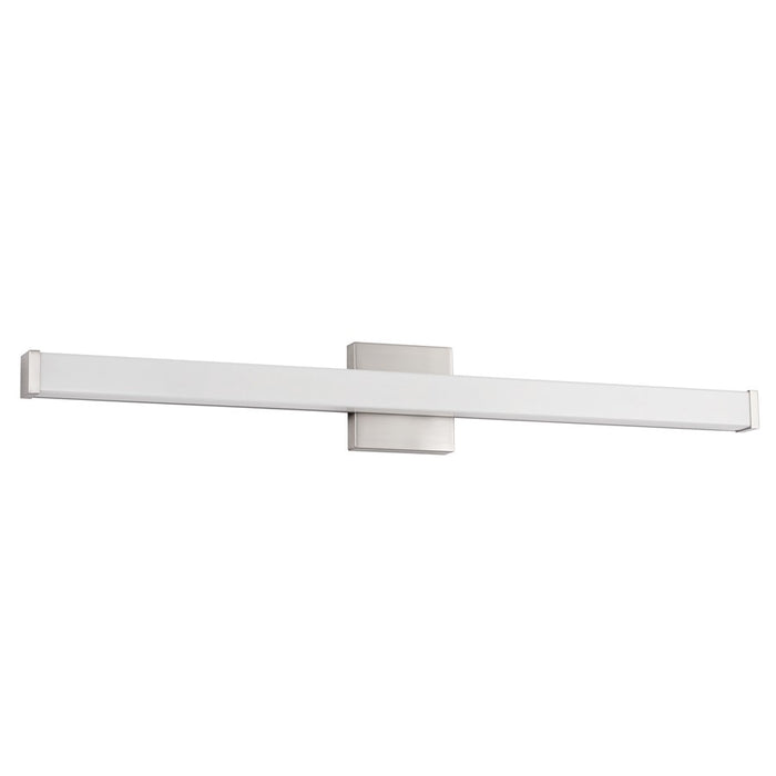 Kuzco Geri 36" Silver Dimmable LED Wall Sconce, Brushed Nickel