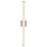 Kuzco Geri 36" Silver Dimmable LED Wall Sconce, Brushed Nickel