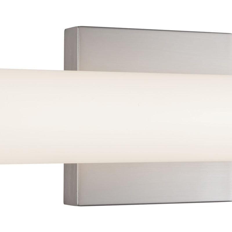 Kuzco Rico 36" Silver Dimmable LED Wall Sconce, Brushed Nickel