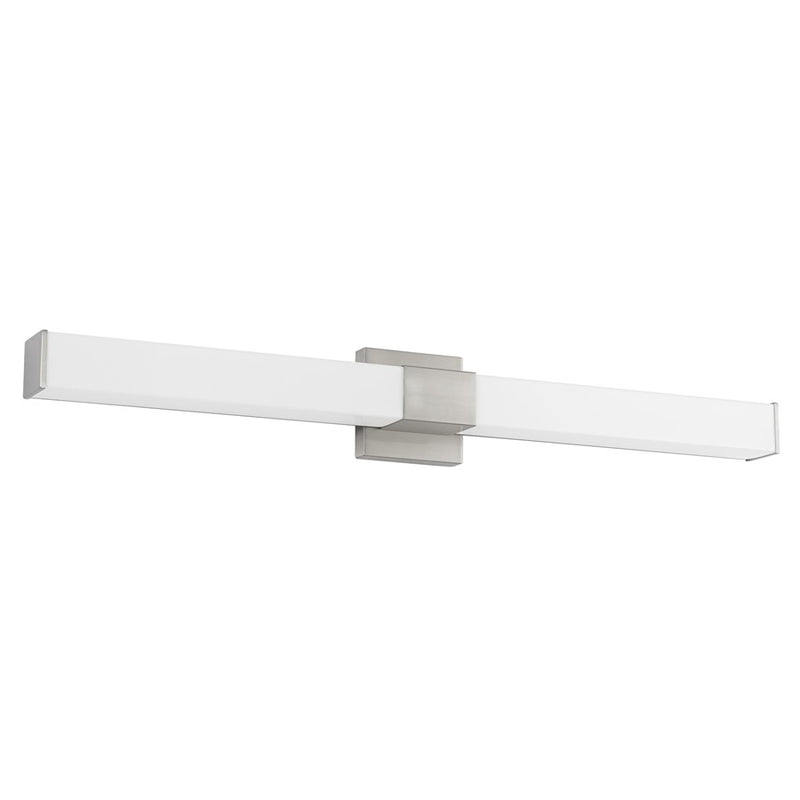 Kuzco Vivi 36" Silver Dimmable LED Wall Sconce, Brushed Nickel